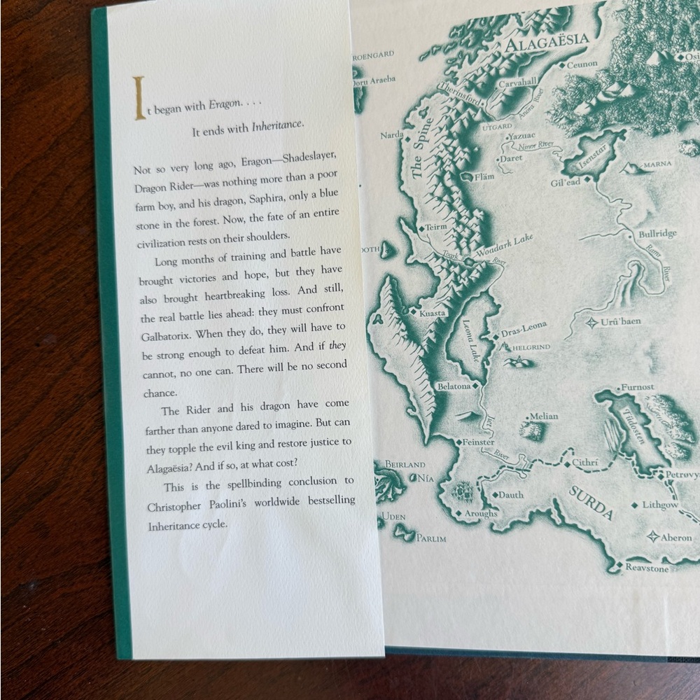Inheritance Hardcover Book - Picture 4 of 4